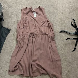 Maurices pink dress size 3X